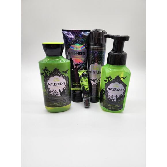 Bath & Body Works Disney Villains Maleficent 5 pc Beauty Set - Picture 1 of 1